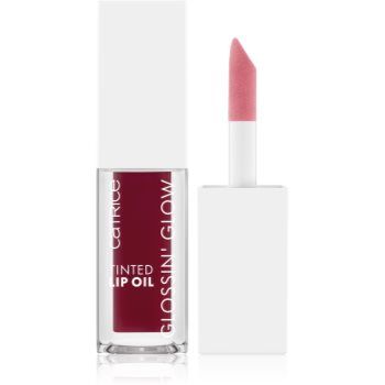 Catrice Glossin' Glow Tinted Lip Oil balsam de buze colorat cu efect de hidratare