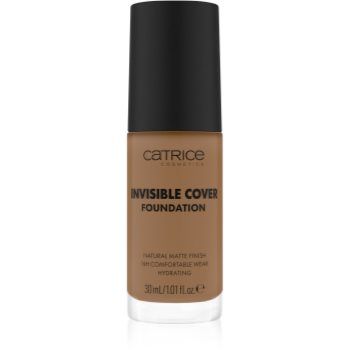 Catrice Invisible Cover Foundation makeup lichid cu efect matifiant