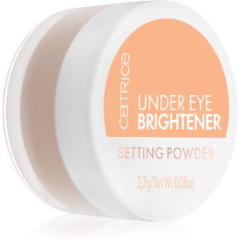 Catrice Under Eye Brightener pudra de fixare cu efect de hidratare