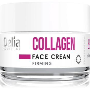 Delia Cosmetics Authentic Beauty Collagen crema de zi pentru fermitate cu colagen