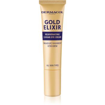 Dermacol Gold Elixir crema pentru ochi cu efect de reintinerire cu caviar