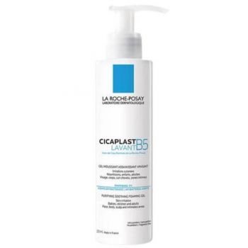 Gel de curatare La Roche Posay Cicaplast B5 Gel Lavante pentru piele iritata si sensibila, 200 ml