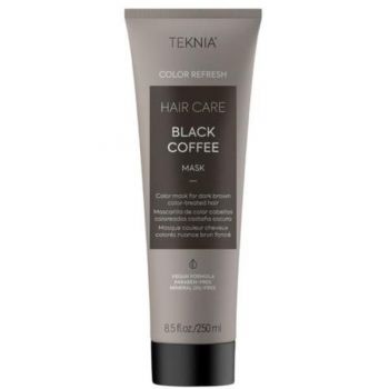 Masca coloranta pentru păr brunet, Lakme Black Coffee Mask 250 ml