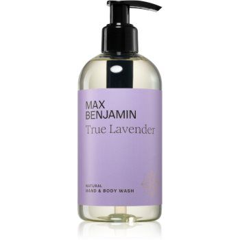 MAX Benjamin True Lavender gel de dus anti-stres