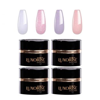 Set 4 Gel Constructie RevoFlex LUXORISE, Wonder Nails 01