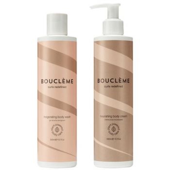 Set pentru ingrijirea corpului in doi pasi Boucleme Bodycare Duo Set ( Gel dus 300 ml + Crema corp 300 ml )