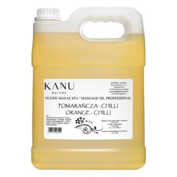 Ulei de Masaj cu Portocale si Paprika - KANU Nature Massage Oil Orange-Chilli, 5000 ml