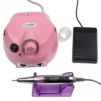 Pila electrica profesionala PowerPRO Elite - LUXORISE , 30.000 RPM, Pink