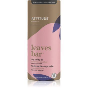 Attitude Leaves Bar Dry Body Oil ulei solid pentru corp