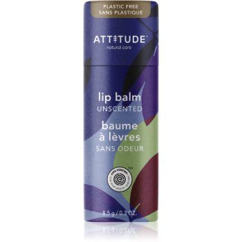 Attitude Lip Balm Unscented balsam natural de buze