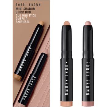 Bobbi Brown Promotional Flex Sets Mini Long-wear Cream Shadow Stick Duo​ Mica/Dusty Mauve​ set cadou zona ochilor