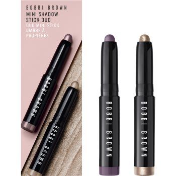 Bobbi Brown Promotional Flex Sets Mini Long-wear Cream Shadow Stick Duo​ set cadou zona ochilor culoare Mica/Dusty Mauve