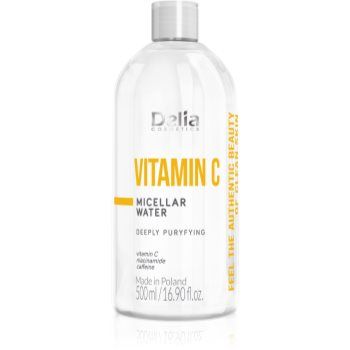 Delia Cosmetics Authentic Beauty Vitamin C apa pentru curatare cu particule micele cu vitamina C