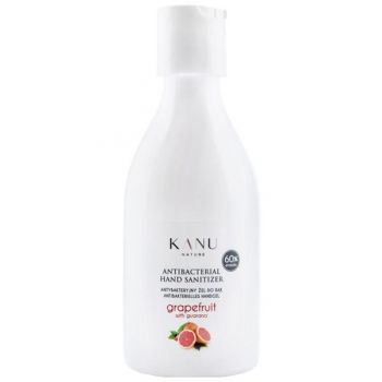 Gel Antibacterian cu Grapefruit si Guarana pentru Maini - KANU Nature Anticabterial Hand Sanitizer, 250 g