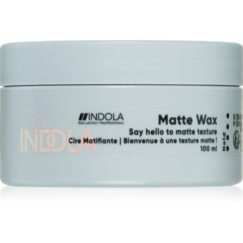 Indola Matte Wax Ceara de par mata