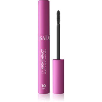 IsaDora 10 Sec High Impact Lenght & Lift Mascara pentru alungirea si separarea genelor