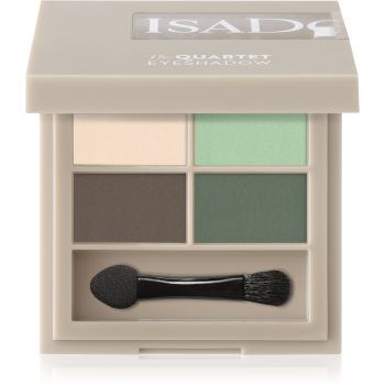 IsaDora The Eyeshadow Quartet paletă cu farduri de ochi