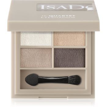 IsaDora The Eyeshadow Quartet paletă cu farduri de ochi