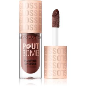 Makeup Revolution Pout Bomb lip gloss cu efect de crestere