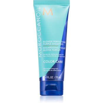 Moroccanoil Color Care sampon tonifiant cu violete pentru par blond