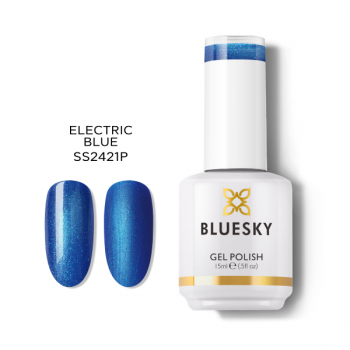 Oja semipermanenta Bluesky UV Electric Blue 15ml