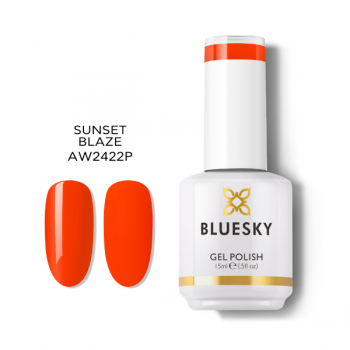 Oja semipermanenta Bluesky UV Flame Glow 15ml