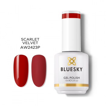 Oja semipermanenta Bluesky UV Scarlet Velvet 15ml