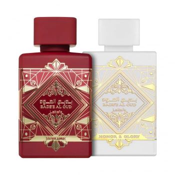 Pachet 2 parfumuri Badee Al Oud Sublime 100 ml si Badee Al Oud Honor Glory 100 ml