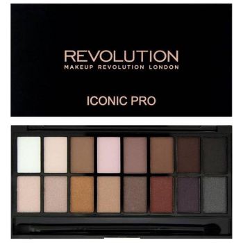 Paleta de farduri Makeup Revolution Salvation Iconic Pro 1, 16 g