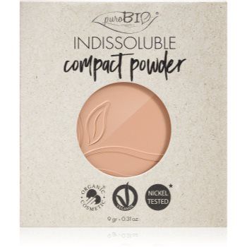 puroBIO Cosmetics Indissouble pudra compacta rezervă