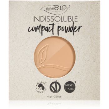 puroBIO Cosmetics Indissouble pudra compacta rezervă