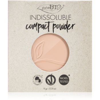 puroBIO Cosmetics Indissouble pudra compacta rezervă