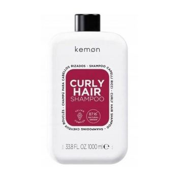 Sampon pentru Par Cret - Kemon Care Curly Hair Shampoo, 1000 ml