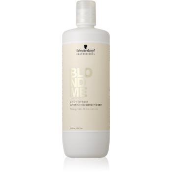 Schwarzkopf Professional Blondme Bond Repair Nourishing Conditioner balsam hranitor pentru par blond