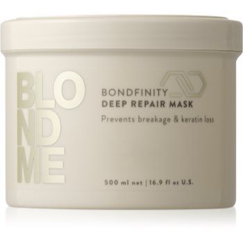 Schwarzkopf Professional Blondme Bondfinity Deep Repair Mask masca profund reparatorie