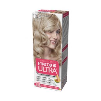 SHORT LIFE - Vopsea Permanenta pentru Par Loncolor Ultra, nuanta 10.2 blond argintiu