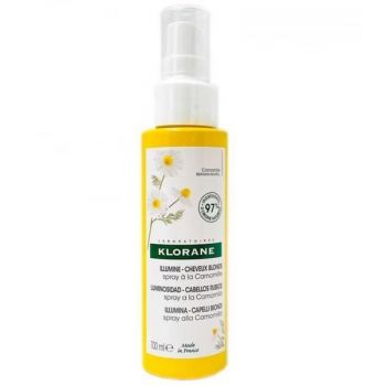 Spray pentru decolorarea treptata a parului in mod natural, Klorane, A La Camomila, 100 ml