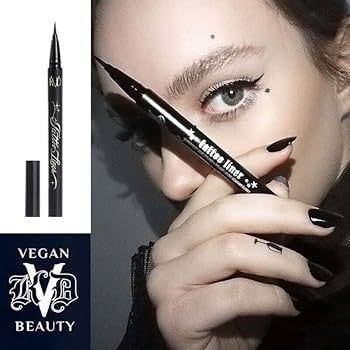 Tus de ochi rezistent, Kat Von D, Tattoo Liner, Waterproof, Trooper Black