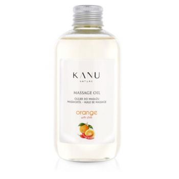 Ulei de Masaj cu Portocale si Paprika - KANU Nature Massage Oil Orange with Chilli, 200 ml