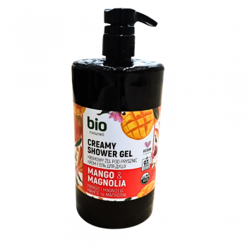 Bio Naturell Gel de Dus Mango Magnolia Revitalizare si Catifelare 946 ml cu Pompita