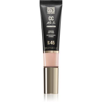 Dripping Gold CC Me In make-up cu textura usoara SPF 45