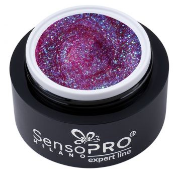 Gel Constructie Unghii Expert Line SensoPRO Milano - Twilight Reflection 15ml