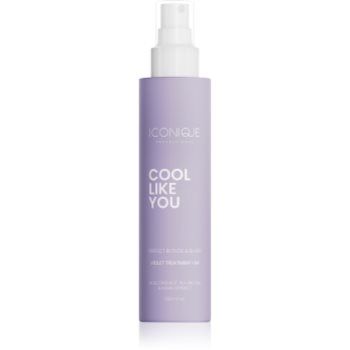 ICONIQUE Professional COOL LIKE YOU Perfect Blonde & Silver Violet ingrijire leave-in neutralizeaza tonurile de galben