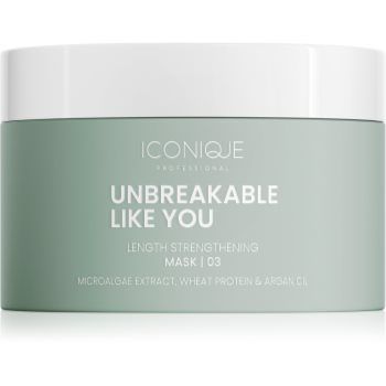 ICONIQUE Professional UNBREAKABLE LIKE YOU Length Strengthening masca pentru întărirea lungimilor de păr