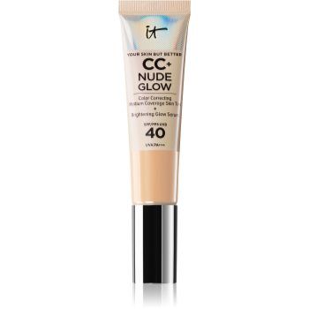 IT Cosmetics Your Skin But Better CC + Nude Glow Fond de ten iluminator SPF 40