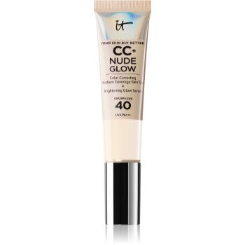 IT Cosmetics Your Skin But Better CC + Nude Glow Fond de ten iluminator SPF 40