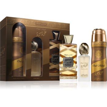 Lattafa Oud Mood Elixir set cadou unisex