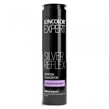 LONCOLOR Expert sampon Nuantator Silver Reflex  Stralucire si Reflexii Argintii pentru Parul Blond sau Grizonat