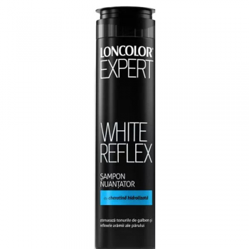 LONCOLOR Expert sampon Nuantator White Reflex Luminozitate si Nuante Recifrate pentru Parul Alb sau Grizonat