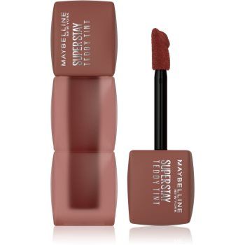 MAYBELLINE NEW YORK Teddy Tint ruj cu persistență îndelungată cu efect mat